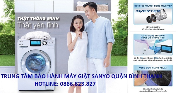 Trung tâm bảo hành máy giặt Sanyo quận Bình Thạnh