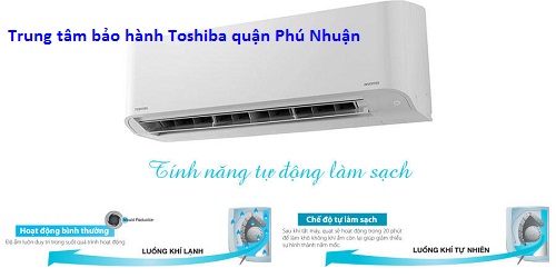 Trung tâm bảo hành máy lạnh Toshiba quận Phú Nhuận