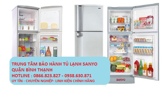 Trung tâm bảo hành tủ lạnh Sanyo quận Bình Thạnh